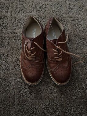 Reaction Kenneth Cole Brown Brogue Wingtip Derbys